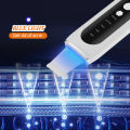 Ineverlefte Ultrasonic Skin Scrubber 5 Modes LED Red Blue Light EMS Face L【2025 Version】ift Blackhead Remover Acne Pore Cleaning Peeling Machine Shovel. 