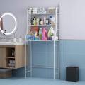 Storage Rack Shelf Over Washing Machine Adjustable Standing Organizer 3 Tier Non Slip/Over The Toilet Rack Space Organizer. 