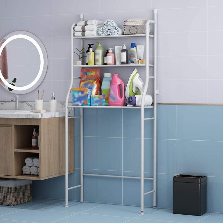 Storage%20Rack%20Shelf%20Over%20Washing%20Machine%20Adjustable%20Standing%20Organizer%203%20Tier%20Non%20Slip/Over%20The%20Toilet%20Rack%20Space%20Organizer%20-%20Image%206