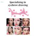 Silicone Eyebrow Shaping Tool Eyeliner Stencil Make Up Tool. 