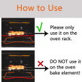 Heat Resistant 14 Inches Long Oven Rack Edge Protector, Against. 