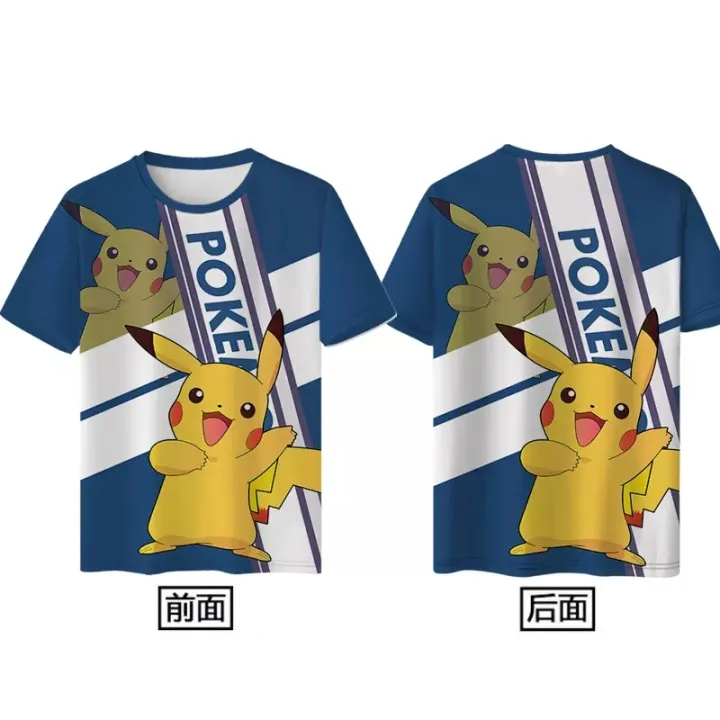 NEW%20Pokemon%20Pikachu%203D%20Pok%C3%A9mon%20Charmander%20Eevee%20Mewtwo%20T%20Shirt%20Boy%20Girl%20Cartoon%20Fashion%20Clothing%20Summer%20Child%20Baby%20Short%20Sleeve%20-%20Image%206