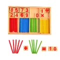 Mathematical Intelligence Stick for Kids  Pre-School Montessori Educational Toys  Early Learning. 