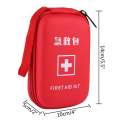 Mini Medical Kit 12Pcs Compact First Ait Kit For Camping Car Home Travel. 