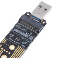 M.2 NVME SSD to USB 3.1 Adapter PCI-E to USB-A 3.0 SSD Internal Converter Card. 
