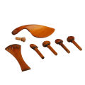 Violin Parts Wood Violin Chin Rest Multiple Polishing for Replacement. 