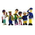 12pcs/set Cartoon Movie Fireman Sam Action Figure Toys Pvc Model Birthday S For Children. 