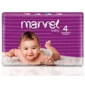 Marvel Baby Diapers Large 4 Pcs. 