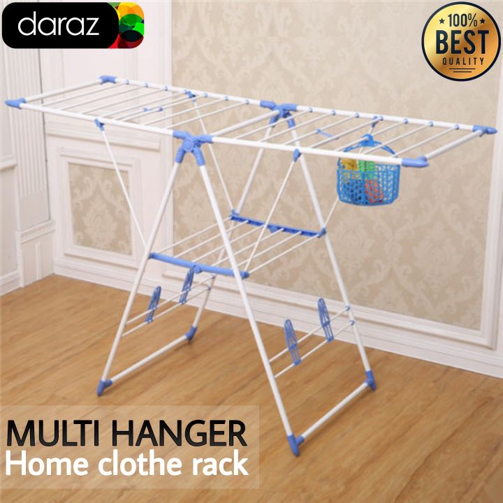 Heavy%20Multi-Hanger%20Cloth%20Rack%20/%20Clothes%20Hanger%20/%20Baby%20Cloth%20Hanger%20Blue%20&%20Pink%20-%20Image%202