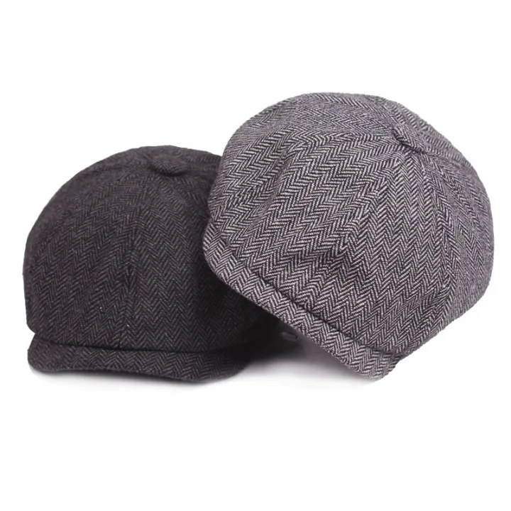 Men%20Beret%20Vintage%20Herringbone%20Tweed%20Peaky%20Blinders%20Hat%20Newsboy%20Beret%20Hat%20Spring%20Flat%20Peaked%20Beret%20Hats%20Dark%20Grey%20-%20Image%206