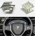 Suzuki steering wheel emblem. 