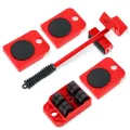 Heavy Duty Furniture Lifter Transport Tool Furniture Mover Wheel Bar for Lifting Accessories Furniture Mover Tool Lifter Sliders Kit Profession Heavy Furniture Roller Furniture Mover Tool Set Wheel Bar Mover Device Max Up for 150Kg/ 330 Lbs Furniture Lift. 
