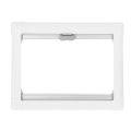 RV Window Waterproof RV Push Out Window 18.8 X 15.6 Inch for Caravan Camper Trailer. 