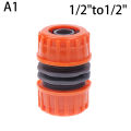 Garden Watering Hose Plastic Quick Connector 1/2" 3/4'' 1'' Double Male Coupling Joint Adapter Extender Set For Pipe AITENG. 
