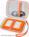 Compatible with LaCie Rugged Mini 1TB/ 2TB/ 4TB/ 5TB External Hard Drive Portable HDD, Storage Holder for Hard. 