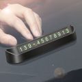 Car Temporary Parking Card Hidden Mobile Phone Number Plate for Car Dashboard. 