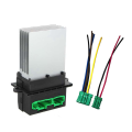 Blower Motor Heater Fan Resistor+Connector/Wire Blower Resistance for Nissan Tiida Livina Citroen Peugeot Renault 27150ED70A. 