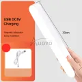 Auoyo LED Long Light 10CM / 30CM Cupboard Wardrobe Bed Light Hanging Magnetic Table Lamp Stepless Dimming USB Rechargeable Eye Protection Reading Study Table Lamp For Room Bedroom. 