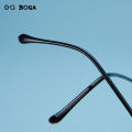 OQ BOGA 3 Styles Unisex Metal Outdoor Decorate Oval Frame Photochromic Anti UV Sunglasses Men Women Anti Radiation Anti Blue Light Full Rim Computer Eyeglasses. 