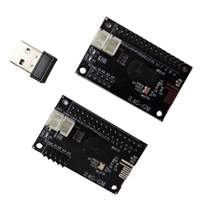 Encoder Board Arcade Programable ARELENE 2.4G Wireless 2 Players Arcade USB Arcade Zero Joystick Encoder ...