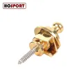 HOSPORT Electric Guitar Strap Lock Button Anti-slip Belt Locks Nails for All Acoustic Electric Bass Guitar Strap. 