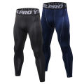 2 Pack Men Quick Dry Running Leggings Compression Tights Gym Training Fitness Sport Trousers Leggings Male Underwear. 