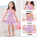 Children's Swimsuit Girls' One-Piece Skirt Conservative Medium and Big Children Cute Baby Student Kid Princess Swimsuit. 
