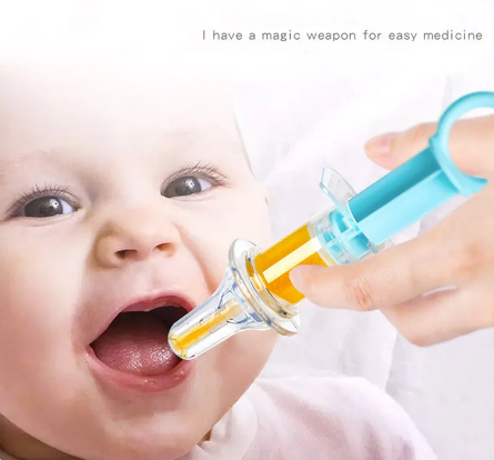 New Smart Baby Kids Medicine Dispenser Needle Feeder Squeeze Medicine Dropper Dispenser Pacifier Baby Feeding Utensils Gadgets