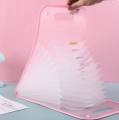 A4 Size 13-Tier Expanding File Folder – Large Capacity Portable Vertical Document Organizer & Storage Bag Durable PP Material Expanding File Folder. 
