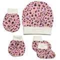 Baby's 5 Pcs/Set Newborn Baby Anti-Scratch Births Cap Glove Socks 0-3 Months Baby's Accessories Set Newborn Baby Item. 