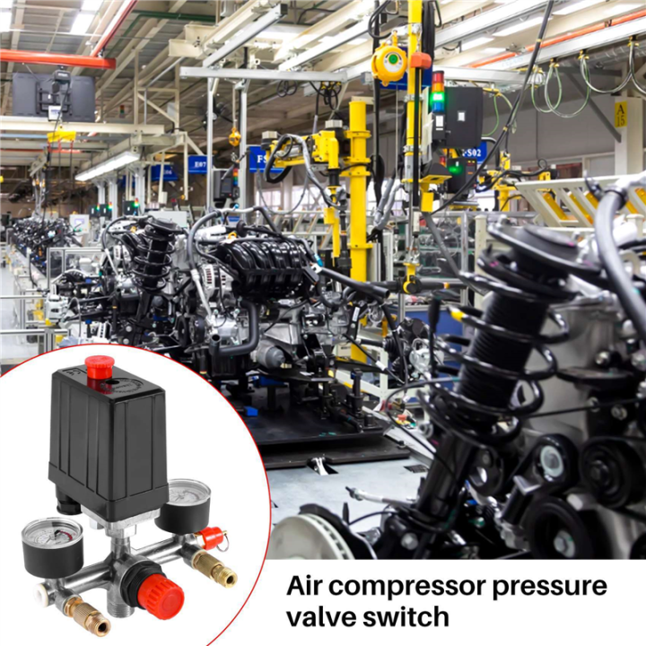 175Psi 12Bar 230V 16A Air Compressor Pressure ON/OFF Switch Control ...
