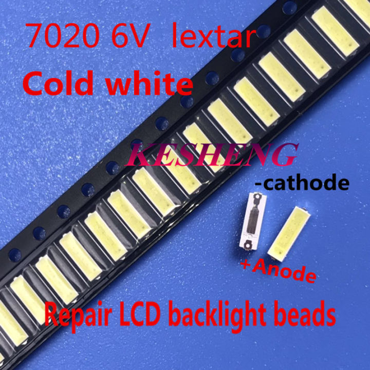 %E3%80%90UrbanNomad%E3%80%91100%20pz/lotto%20Lextar%20SMD%20LED%207020%206%20V%200.5%20W%2050LM%20Bianco%20Freddo%20Per%20La%20TV%20Retroilluminazione%20-%20Image%203