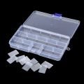 10grids 15grids 24grids Plastic Storage Jewelry Box Compartment Adjustable Beads Boxes For Jewelry Organizer Rectangle Box Case. 