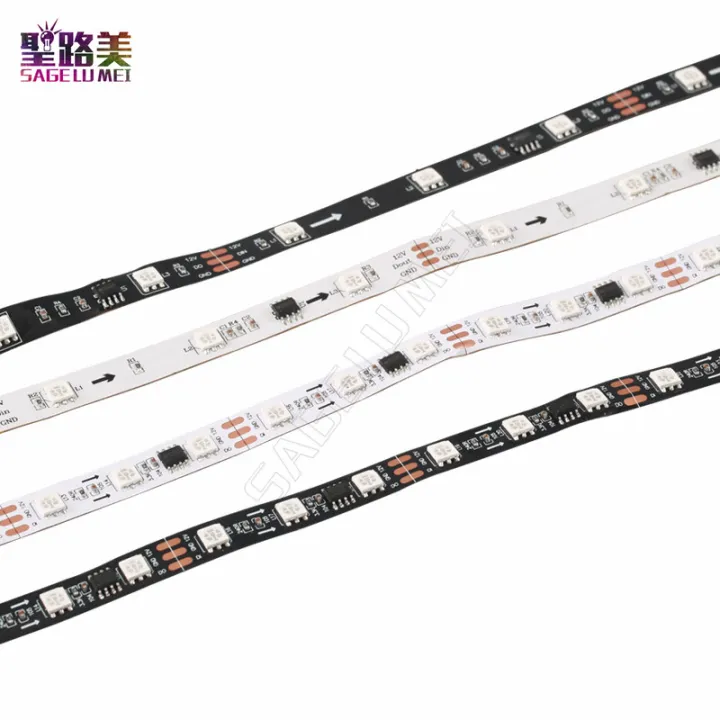 Dc12v%205m%20Ws2811%20Led%20Pixel%20Strip%20Rgb%20Full%20Color%205050%20Led%20Strip%20Ribbon%20Flexible%20Addressable%20Digital%20Led%20Tape%201%20Ic%20Control%203%20-%20Image%206