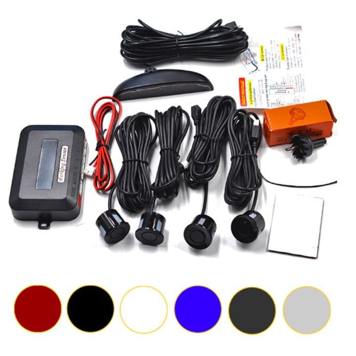 %E3%80%90white%E3%80%91%20Car%20Parktronic%20Parking%20Sensor%204%20Reverse%20Backup%20Monitor%20System%20Display%20-%20Image%202