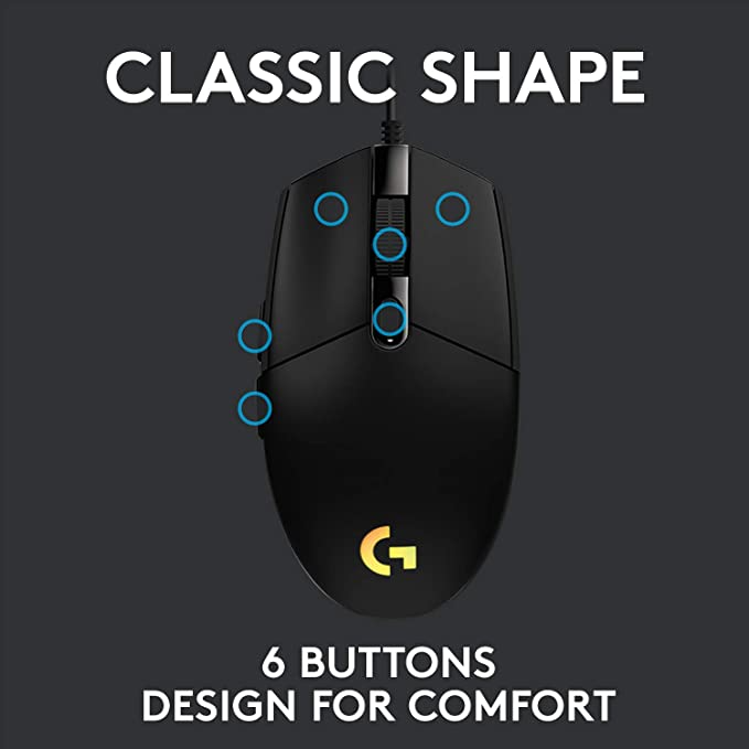 Logitech%20G102%20LIGHTSYNC%20Gaming%20Mouse%20with%20Customizable%20RGB%20Lighting,%206%20Programmable%20Buttons,%20Gaming%20Grade%20Sensor,%208K%20DPI%20Tracking,%20Lightweight%20-%20Black%20-%20Original%20-%20Image%206