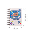 Coil Notebook Small Notepad Animal Rollover Notebook Mini Kawaii Diary Korea Cartoon Anime Notebook. 
