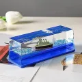 Titanic Floating Ship Wave Cruise Ship Decoration, Car Interior Dashboard Decoration Floating Ship Titanic and Pirates of Carrabin Ship Stress relief. 