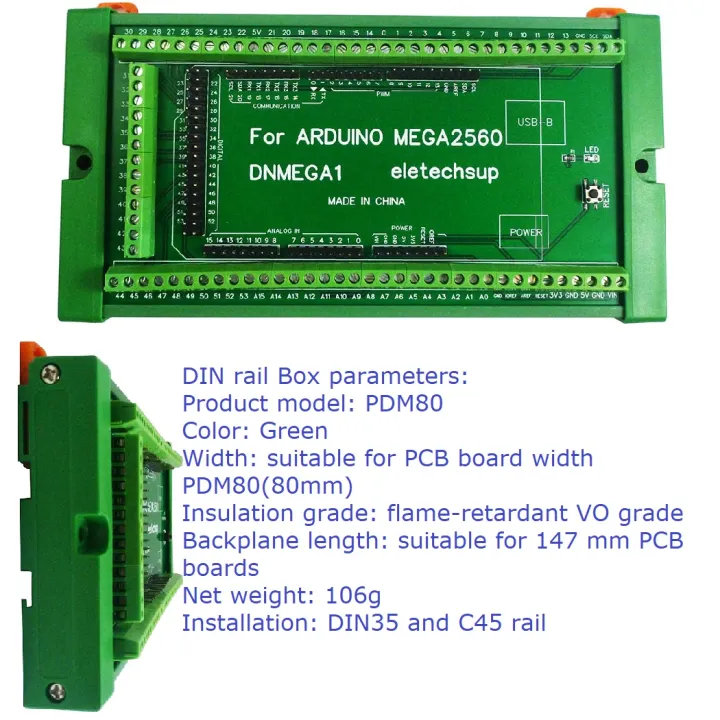 Din%20Mount%203.96mm%20Terminal%20Block%20Adapter%20Module%20For%20Arduino%20/mega2560/nano/pro%20Mini%20Board%20Plc%20Diy%20-%20Image%207