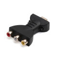 HDMI Gold-plated to AV Audio Adapter HDMI to VGA Splitter for HDTV DVD Projector. 