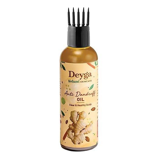 Deyga Anti Dandruff Oil | Dandruff Control Neem Oil I Reduces Hair Fall | Soothes Scalp Itchiness (100ML, Anti Dandruff Oil)(FROM INDIA)