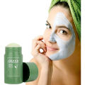 Green Bastão Stick Facial Cleansing Mask Removes Blackheads. 