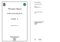 -- 6 Western Music --  English additional reading book  -- color print --. 