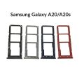 Sim Card Tray SD Reader Holder For Samsung Galaxy A20/A20s. 