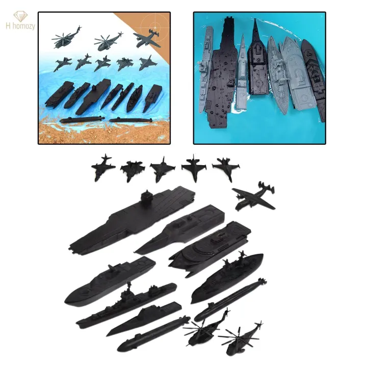 17x%20Naval%20Ship%20Building%20Blocks%20and%20Supply%20Ship%20with%20Small%20Scale%20Model%20Planes%20Fun%20-%20Image%209
