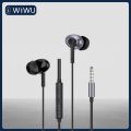 WiWU EB317 Stereo Earphone – Black / White. 