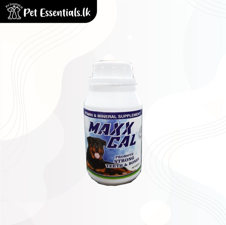 Green Vet Maxx Cal 50 Tablets