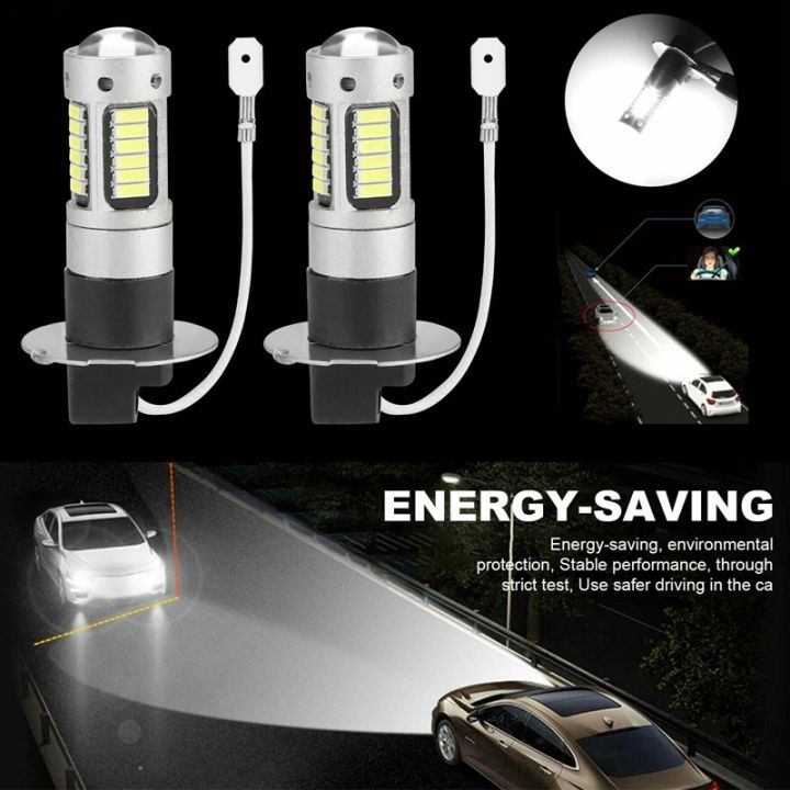 h3%20led%20headlight%20bulb-2%20x%20LED%20Bulbs%20H3%206000K%20Super%20White-white%20-%20Image%207