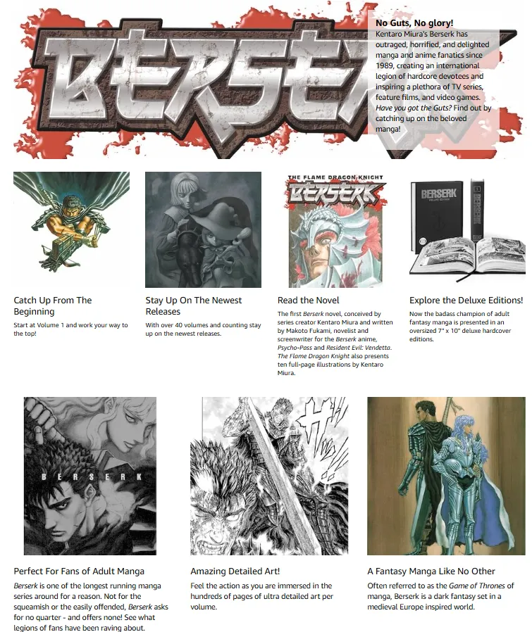 Berserk, Vol. 1 Book In Sri Lanka by Kentaro Miura (Manga, Fantasy