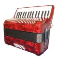Baile Acordion 30keys 32 bass With Hard Case and Straps Full Set Accordion Instrument Beginner Accordion Professional Accordion Accordian Gifts For Adults Students 30 Piano Keys 32 Bass Button Accordion Instrument (Red). 
